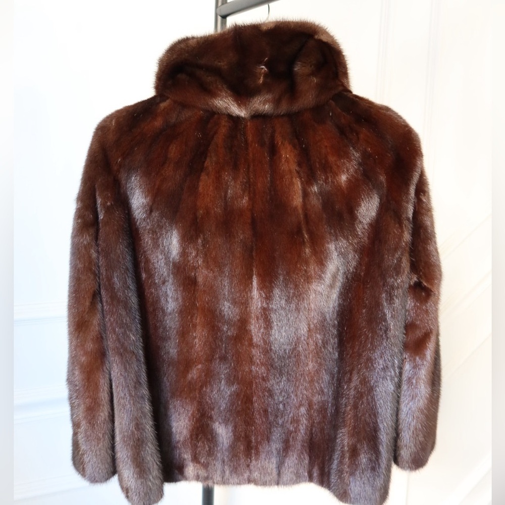 STUNNING VINTAGE Blackglama Mink Coat - Picture 3 of 7